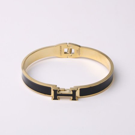 اسوارة Hermes اسود ذهبي