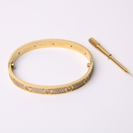 اسوارة cartier love مفك ذهبي