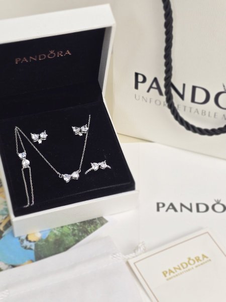 Set Pandora || طقم فيونكا من باندورا ابيض