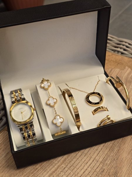 Set Cartier بكج كارتير + ساعه