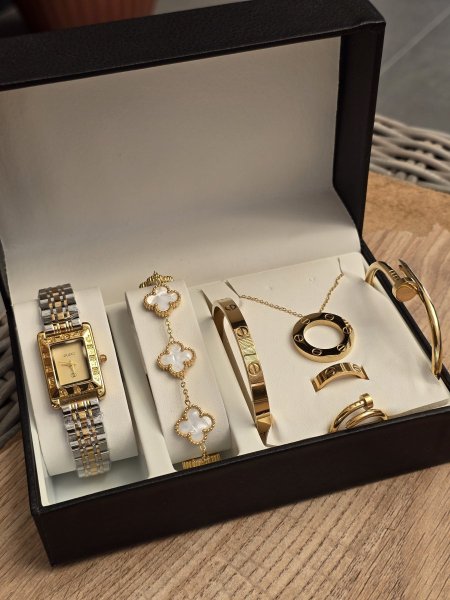 Set Cartier بكج كارتير + ساعه