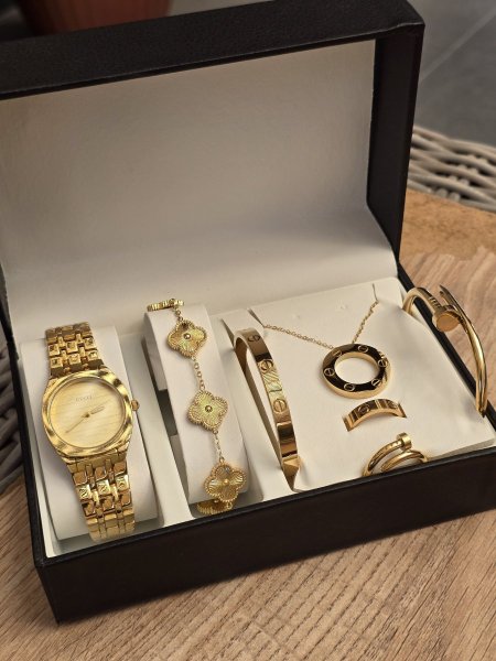 Set Cartier بكج كارتير + ساعه