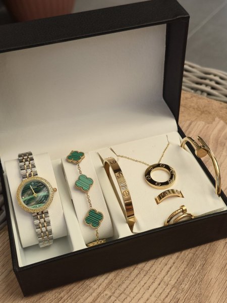 Set Cartier بكج كارتير + ساعه