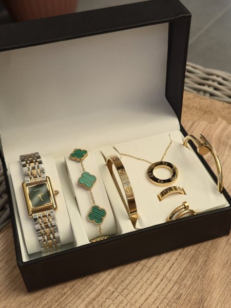 Set Cartier بكج كارتير + ساعه