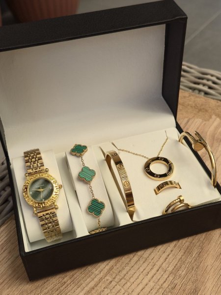 Set Cartier بكج كارتير + ساعه