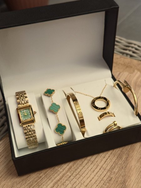 Set Cartier بكج كارتير + ساعه