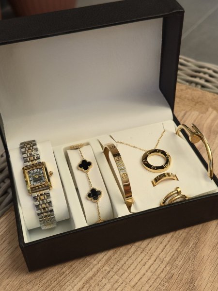 Set Cartier بكج كارتير + ساعه